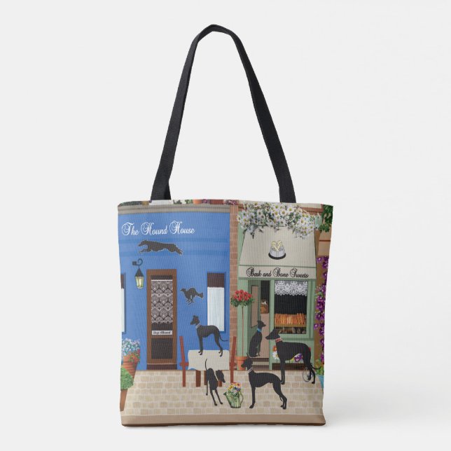 Hound Day Out Tote Bag (Back)