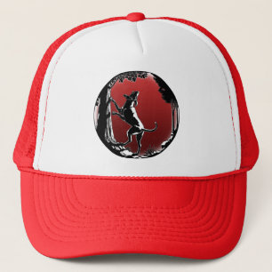 Hound Dog Cap Hunting Dog Art Hats Caps