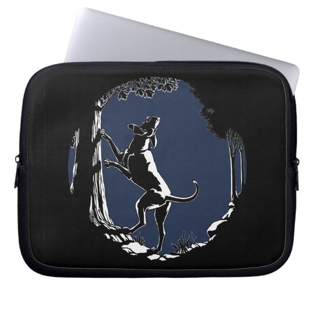 Hound Dog Case Hunting Dog Laptop Sleeve (Front)