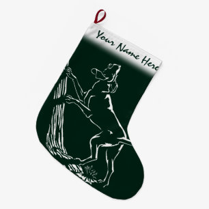 Hound Dog Christmas Stocking Customised Stockings