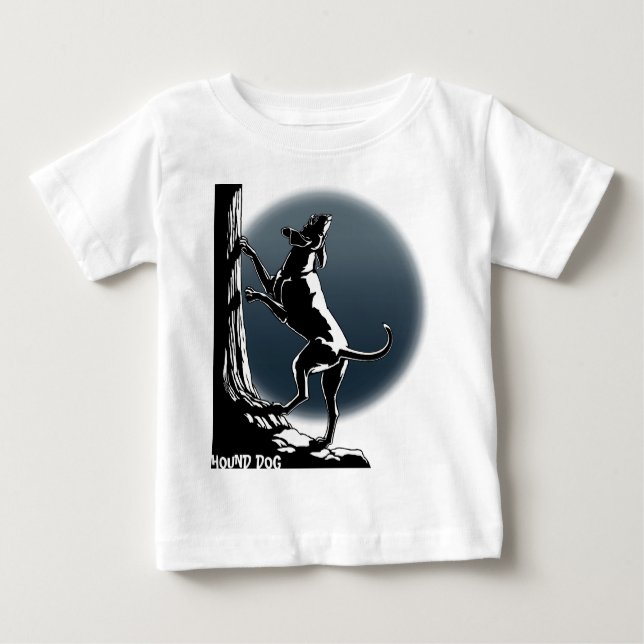 Hound Dog Shirt Baby's T-shirt Custom Dog Shirt (Front)