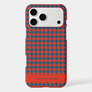 Hounds Tooth Personalised Case-Mate iPhone Case