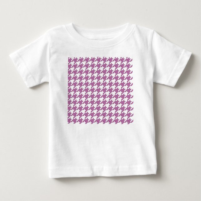 houndstooth bodacious and white baby T-Shirt (Front)