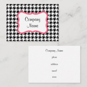 Houndstooth Business Card