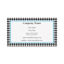 Houndstooth Business Card