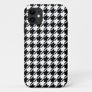 Houndstooth BW Rpt Pattern Case-Mate iPhone Case