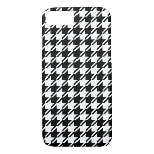 Houndstooth BW Rpt Pattern Case-Mate iPhone Case