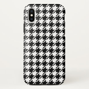 Houndstooth BW Rpt Pattern Case-Mate iPhone Case