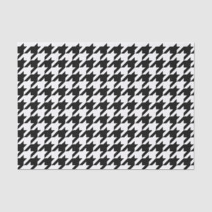 Houndstooth - Customise Background Colour Tissue Paper