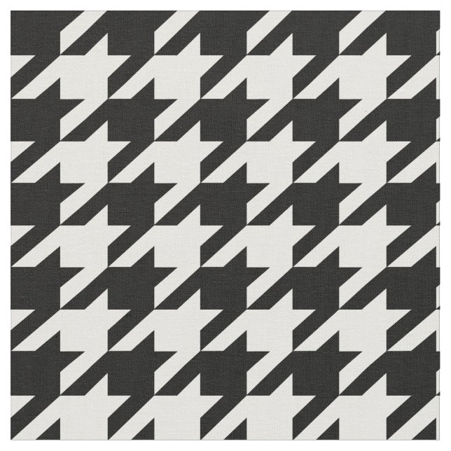 Houndstooth Fabric (Close Up)