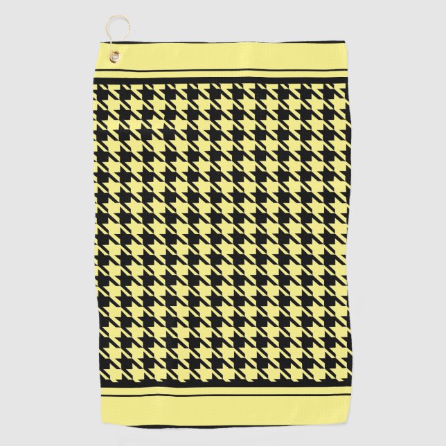 Houndstooth Golf Towel (Front)