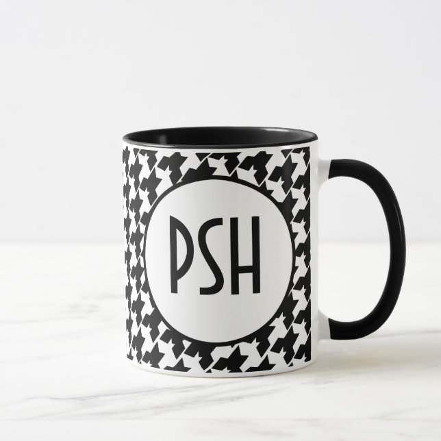 Houndstooth Mug (Right)