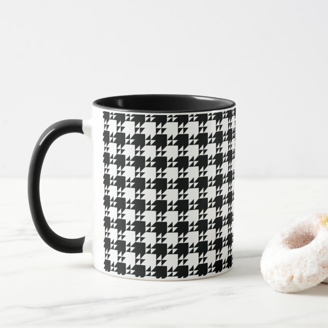 Houndstooth Mug (With Donut)
