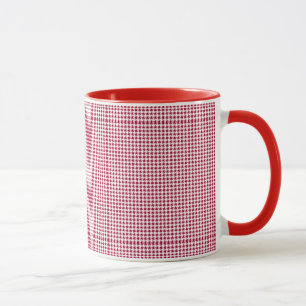 Houndstooth Mug pattern, select size and design