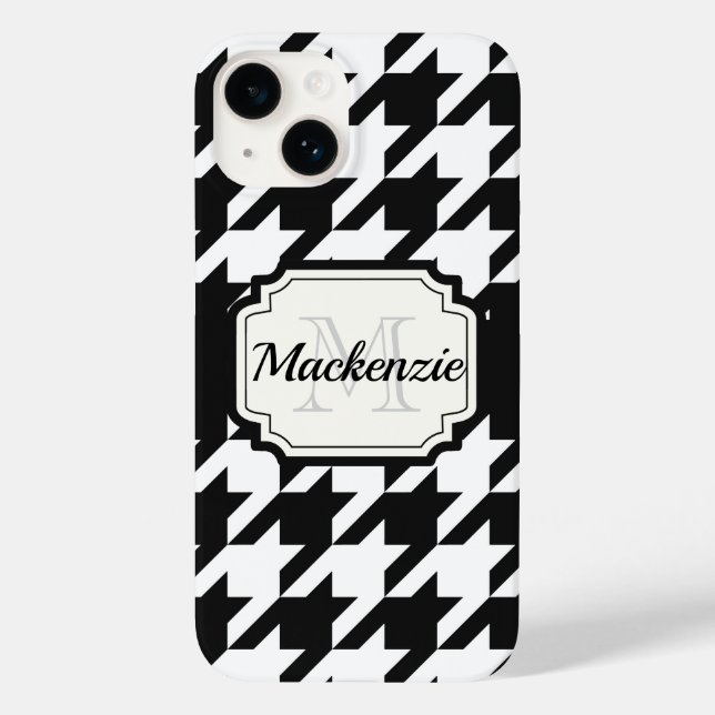 Houndstooth Pattern Case-Mate iPhone Case (Back)