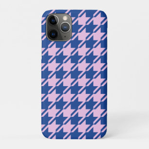 Houndstooth Pink+Blue Pattern Case-Mate iPhone Case