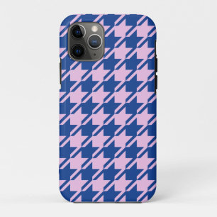 Houndstooth Pink+Blue Pattern Case-Mate iPhone Case