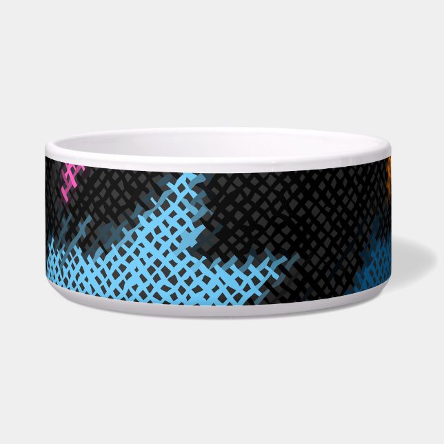Houndstooth: rough canvas imitation. (Front)