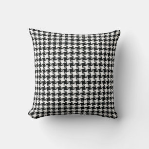 Houndstooth Throw Pillow