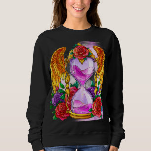 Hour clock hoodie shirt