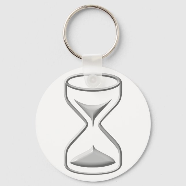 Hour Glass / Timer Key Ring (Front)