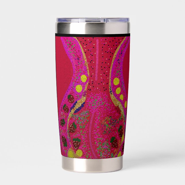 Hourglass Landscape Insulated Tumbler (Front)