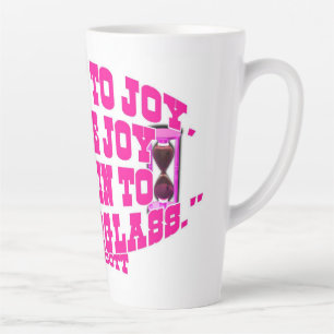 Hourglass Latte Mug