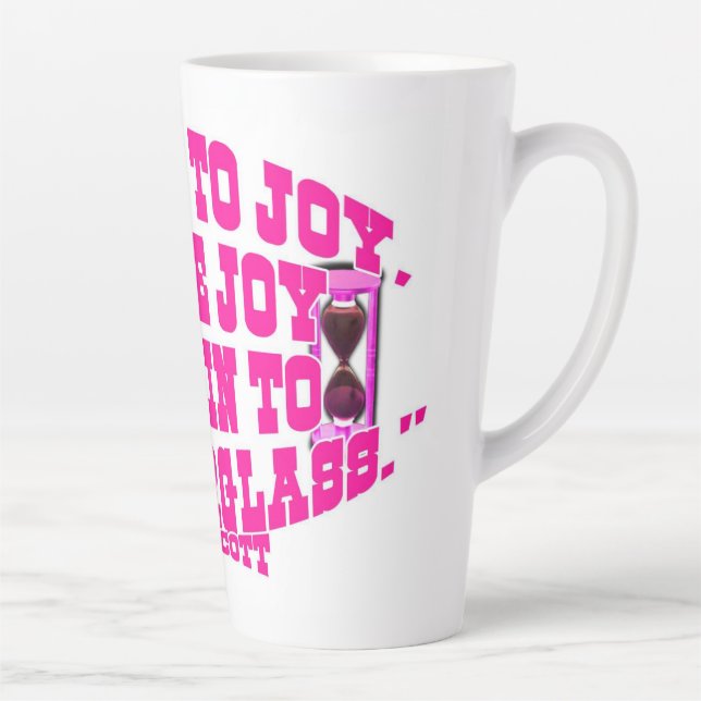 Hourglass Latte Mug (Right)