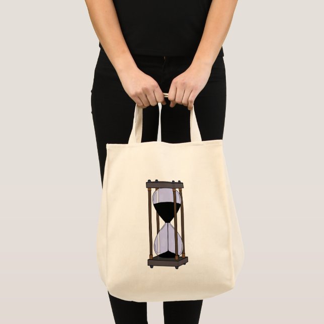Hourglass Timeframe Tote Bag (Front (Product))