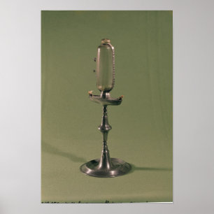 Hourly lamp, 1677 poster
