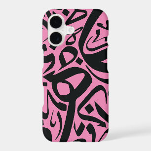 Hourouf Arabic Calligraphy iPhone Case