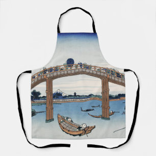 Housai  Mount Fuji seen from below Men's Bridge    Apron