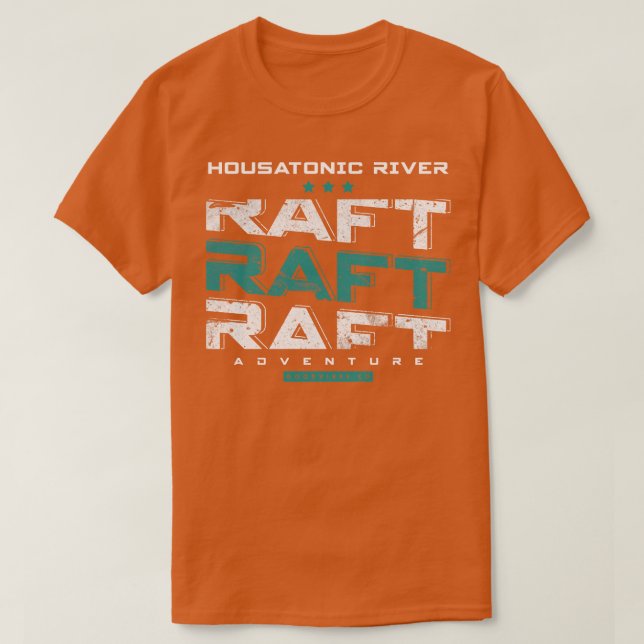 HOUSATONIC river rafting (1)  T-Shirt (Design Front)
