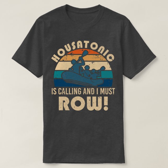 Housatonic river rafting  T-Shirt (Design Front)