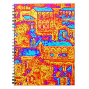 house 1 spiral notebook