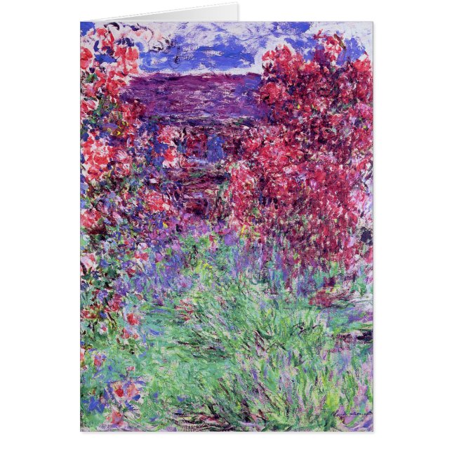 House Among the Roses, Claude Monet (Front)