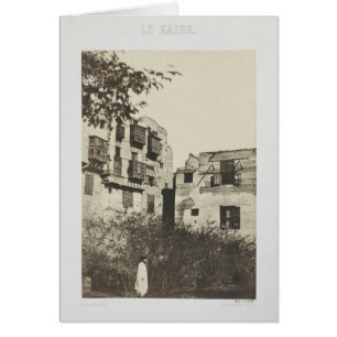 House and garden in the French Quarter, Egypt, 185
