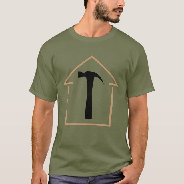 House and Hammer T-Shirt (Front)