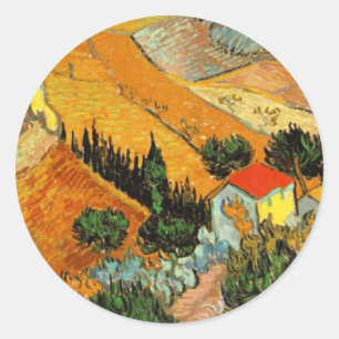 House and Ploughman Stickers