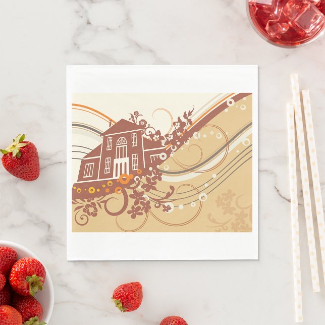 House Art Paper Napkins (Creator Uploaded)