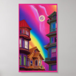 House Art Poster