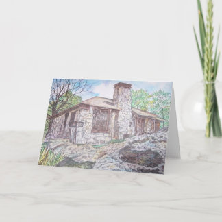 house at Mt. Nebo, Arkansas Card