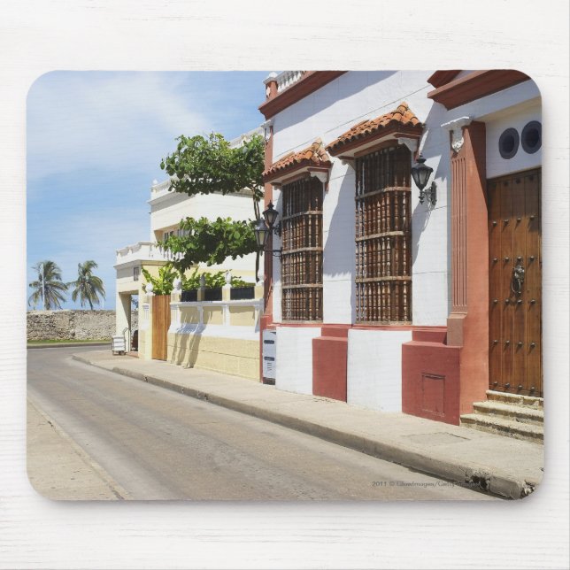 House at the roadside mouse pad (Front)