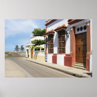 House at the roadside poster