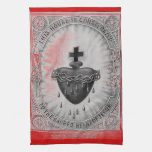 House blessing kitchen towel
