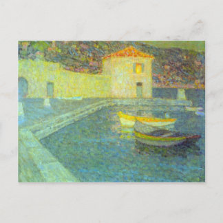 House by the Sea by Henri Le Sidaner Postcard