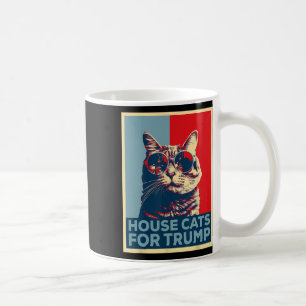 House Cats For Trump 2024 Coffee Mug