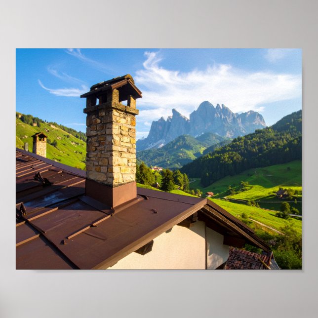 House chimney poster (Front)