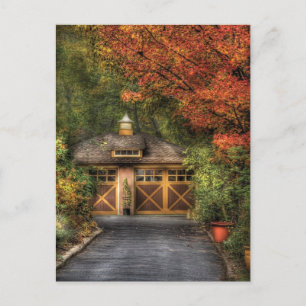 House - Classy Garage Postcard