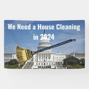 House Cleaning 2024 Election Banner